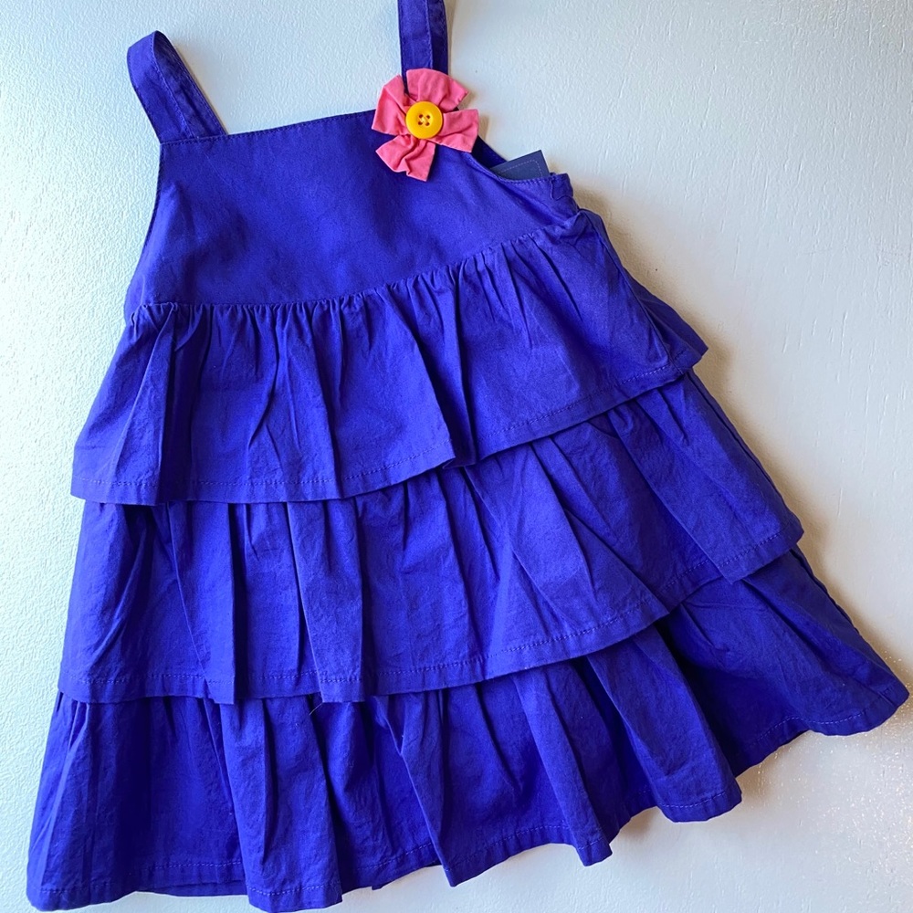 Tiered/Ruffled Little Girl Dress with Bloomers NWT